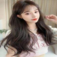 Parrucchino a onda lunga da donna Set 3 pezzi di extension per capelli umani di alta qualità - Product Image 1