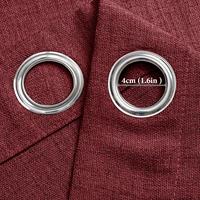 Rideau semi-transparent effet lin arc-en-ciel 170 g/m² pour maison et hôtel – Vente en gros