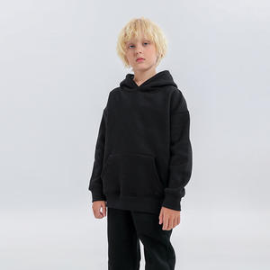 Pull à Capuche de Haute Qualité pour Enfants 95% Polyester Sweat Polaire Unisexe Garçons Filles Vêtement d'Hiver Vierge avec Logo Personnalisé - Product Image 2
