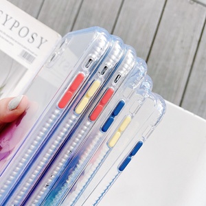 Luxury Marble Transparent Phone Case For <span class=keywords><strong>iphone</strong></span> 11 12 mini Pro Max XS X XR 7 8 plus <span class=keywords><strong>SE</strong></span> <span class=keywords><strong>2020</strong></span> Shockproof Cases <span class=keywords><strong>Cover</strong></span> - Product Image 4