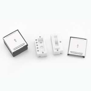 Conector de Plástico Ying Sheng 5465, Soporte para Ensamblaje de Gabinetes, Blanco Marrón, Estilo Moderno y Simple, Moldeado por Inyección - Product Image 2