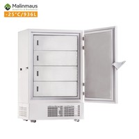 Congélateur vertical biomédical Malinmaus 936L, grande capacité, -25°C, pour hôpitaux, vaccins, plasma, laboratoires, avec contrôleur microprocesseur