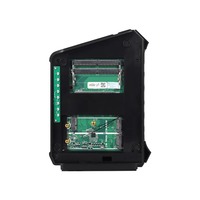 Pc Mini, Intel Core Ultra U7-155H prosesor Win11 Pro Dual Lan Slot DDR5 Saluran ganda Pc Mini Komputer Gaming