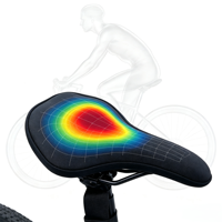 Sensor de análisis de presión para sillín de bicicleta FSR Textile, almohadilla de 16x10, sistema de mapeo de presión en tiempo real de 120Hz, biomecánica para ajuste de bicicleta