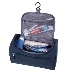 Hot Sales Customized High Quality Nylon Zipper Makeup Custom Cosmetic Bag Travel Cosmetic Glitter Bag Lazy Toiletries Bag