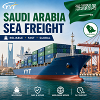 Expédition maritime de la Chine vers l'Arabie Saoudite, livraison express DDP porte à porte, agent d'expédition, agent de fret, expédition Amazon FBA aux États-Unis