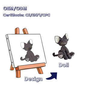 CE CPC ตุ๊กตาสัตว์ยัดนุ่นออกแบบได้ตามที่ต้องการของขวัญสำหรับปาร์ตี้วันเกิดงานแต่งงานปรับแต่งได้ - Product Image 2