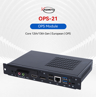 OPS Pc I5 1235U 12450H Modules d'insertion aux normes européennes pour une installation facile Spécification enfichable Personnaliser l'ordinateur Ops