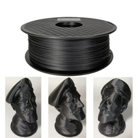 Filament en fibre de carbone PA 1,75 mm, résistant aux hautes températures, nylon CF, matériau d'impression 3D pour pièces fonctionnelles d'ingénierie