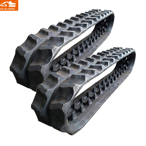 Chenilles en caoutchouc pour mini-excavatrices en gros pour la série Nissan N080 N080.2 N080.2lr N080.3lr - Product Image 1