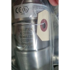 Vanne de réduction de pression Go Regulators Inc H2-1D33Q3E4111, sortie 1/2 po, hauteur 6 po, pour vaporisation chauffée - Product Image 1