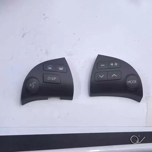 Botones de control del volante 84250-33190 para Toyota Lexus Audio Bluetooth multifunción plástico negro - Product Image 4