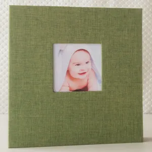 Produsen Album Foto 4*6 Perekat Sarung Linen 9 Warna