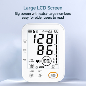 <span class=keywords><strong>Monitor</strong></span> lengan BP tampilan LCD secara klinis yang mengindeks manset dengan penyimpanan Data 198 pengguna ganda Mode <span class=keywords><strong>Monitor</strong></span> tekanan darah - Product Image 2