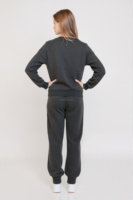 Pantalon en cachemire pour femme, taille haute, coupe droite, cinq poches, jambe large, élastique, respirant, écologique, séchage rapide, hiver