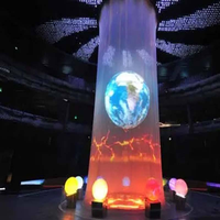 Malla de Pantalla Holográfica de Alta Ganancia 16:9 con Ángulo de Visión de 360 Grados para Grandes Escenarios (Portátil)