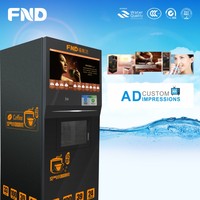 Distributeur automatique de café fraîchement moulu, extraction d'eau fraîche de l'air, technologie révolutionnaire