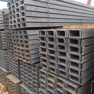 Profilés en acier en forme de C en acier au carbone, profilés en acier en forme de U laminés à chaud, poutrelles de construction en acier - Product Image 2
