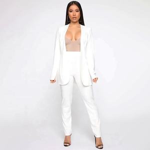 Ensemble de <span class=keywords><strong>tailleur</strong></span> deux pièces pour femmes, tenue de bureau formelle, blazer et <span class=keywords><strong>pantalon</strong></span> crayon, vêtements de travail, <span class=keywords><strong>tailleur</strong></span> professionnel - Product Image 3