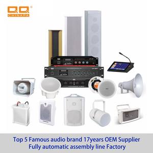 QQCHINAPA 100V PA Amplificador Do Sistema | 4 a 16 Ohms Amp Potência Comercial | Equipamento De Áudio Em Massa para Distribuidores - Product Image 4