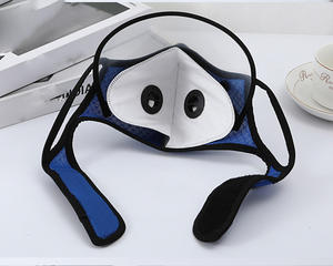 Masker Pelindung Wajah Bersepeda dengan Filter Udara dan Kacamata, Dapat Digunakan Kembali - Product Image 4