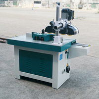 Meubles en bois massif Table verticale coulissante simple broche mouleur fraisage Shaper routeur Cutter Machine pour usine de meubles