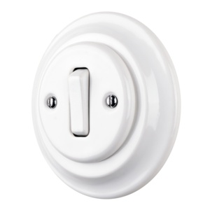 ケルイダ レトロ磁器製 1連<span class=keywords><strong>2</strong></span>路埋め込み式ボタン壁スイッチ 家庭用 - Product Image 3