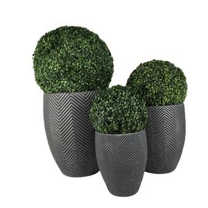 Maceta Redonda de Jardín para Exteriores, Resistente al Agua, Duradera, de Alta Calidad, Precio de Fábrica, para Decoración del Hogar - Product Image 1