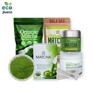 Té Matcha Orgánico Puro en Polvo NOP, Té Instantáneo en Polvo, Té Saludable para Adelgazar, Grado Alimenticio, Venta al por Mayor, Caja de 100g, a Granel - Product Image 2