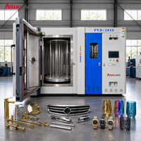 Machine de revêtement sous vide AsiaLink PVD, équipement de placage ionique, système de revêtement hybride par pulvérisation multi-arc