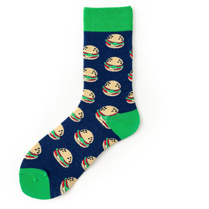 Novedad diseño loco huevo <span class=keywords><strong>sushi</strong></span> aguacate patrón algodón equipo cómodo comida calcetines mujeres - Product Image 6