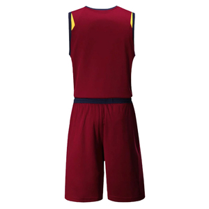 Ensembles d'uniformes de basketball professionnels à manches courtes, design personnalisable, tissu confortable et respirant, uniformes de sport de basketball - Product Image 3