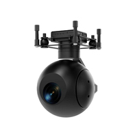 Cámara con Gimbal para Drones, con Sensor Cuádruple, 48MP, Luz Visible, Imagen Térmica 640x512, Zoom 11X, Seguimiento por IA, Estabilización de 3 Ejes, para Vigilancia