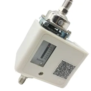 5~350kPa adjustable differential Pressure switch is used for 35m head hydronic water loops to avoid pump motor overload