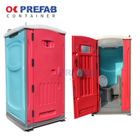 Toilettes mobiles publiques de toilette d'autonettoyage de remorque portative de Guangzhou avec le chantier de construction d'événements de réservoir d'eau