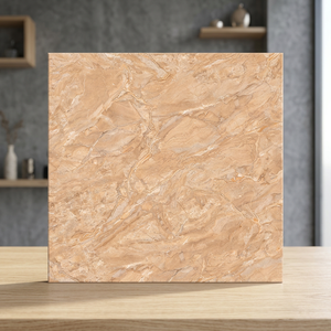 Carreaux de sol en céramique numérique effet marbre gris 40x40cm, antidérapants, pour chambre et salle de bain - Product Image 2