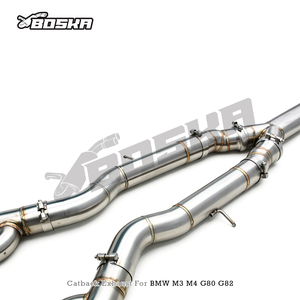 ท่อไอเสีย Boska Valvetronic Big Pipe พร้อม OPF สำหรับ BMW M3/M4 G80/G82 3.0T ปี 2021-2026 วัสดุ SS304 ขนาด 4/3.5 นิ้ว - Product Image 3