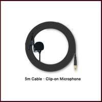Microphone filaire universel pour instruments à cordes avec capteur sonore haute fidélité et clip de fixation sécurisé pour violon, violoncelle, flûte, saxophone