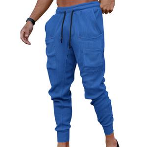 SUPPLIER Autumn Men's Sports Sweatpants, <b>Loose</b>, Tight-<b>fitting</b>, Multi-pocket Men's Casual <b>Trousers</b> Jogger for Men - Product Image 4