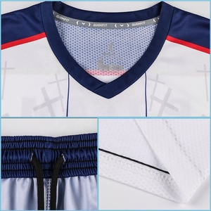 Kaos Sepak Bola Wanita Sublimasi, Cetak Camisetas De Futbol, Custom, Cepat Kering, Seragam Sepak Bola Wanita, Jersey Sepak Bola Wanita 8332 - Product Image 4
