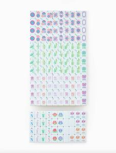 Juego de Mahjong Acrílico Personalizado de Lujo Moderno Americano Ecológico, 160 Fichas, Resistente al Agua, Tapetes Amarillos de Navidad, Juego de <span class=keywords><strong>Casino</strong></span> - Product Image 3