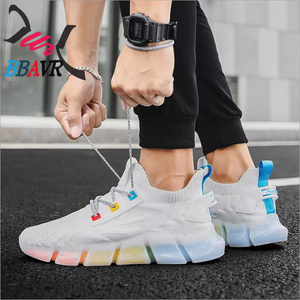 Zapatillas Deportivas para Hombre, Transpirables, con Malla, que Aumentan la Altura, Estilo Casual Juvenil, para Primavera y Otoño - Product Image 3
