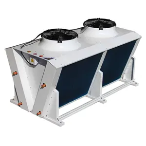 50kw capacidade v tipo compressor unidade de condensamento para sala fria
