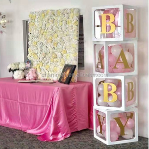 Soft Transparent Baby Shower Baby <strong>Building</strong> <strong>Letter</strong> <strong>Blocks</strong> Decoration - Product Image 3