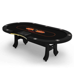 Tables de jeu rondes personnalisables pour 6/8 joueurs, table de <span class=keywords><strong>poker</strong></span> 240, table de <span class=keywords><strong>poker</strong></span> à LED pour jouer à la maison - Product Image 5