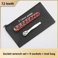 Kit d'extension professionnel pour tournevis et embouts à 72 dents, ensemble de tournevis à extension flexible, kit d'outils à main, outil de quincaillerie