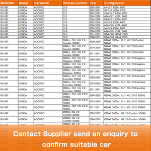 Supporti automatici VDJ200L 1VDFTV 51393 del barilotto del ODM di MASUMA di RU-587-SEA-004 51393-SDA-A02 51393-TP6-A01 for per l'accordo di HONDA - Product Image 2