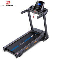 Tapis de course électrique pliable 2026 en promotion pour usage domestique, moteur 2,5 CV, équipement de fitness, inclinaison automatique, écran LED, marque privée OEM