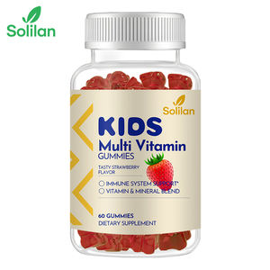 Solilan Caramelle Gommose Multivitaminiche per Bambini Gusto Fragola Supporto al Sistema Immunitario Miscela di Vitamine e Minerali 60 Pezzi 2 - Product Image 6