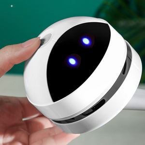 M19 lindo Robot <span class=keywords><strong>de</strong></span> dibujos animados USB recargable Mini <span class=keywords><strong>Mesa</strong></span> portátil polvo miga barredora aspiradora <span class=keywords><strong>de</strong></span> escritorio para teclado sofá - Product Image 5